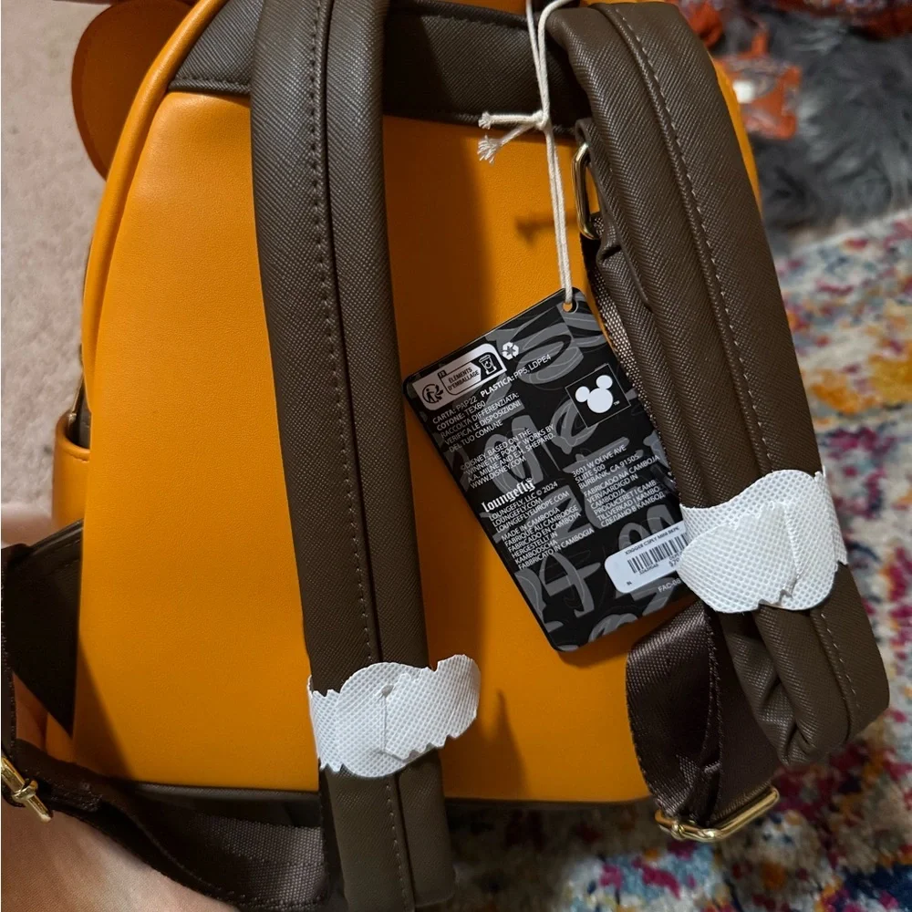 Loungefly Disney Tigger Orange Mini Backpack - Picture 3 of 7
